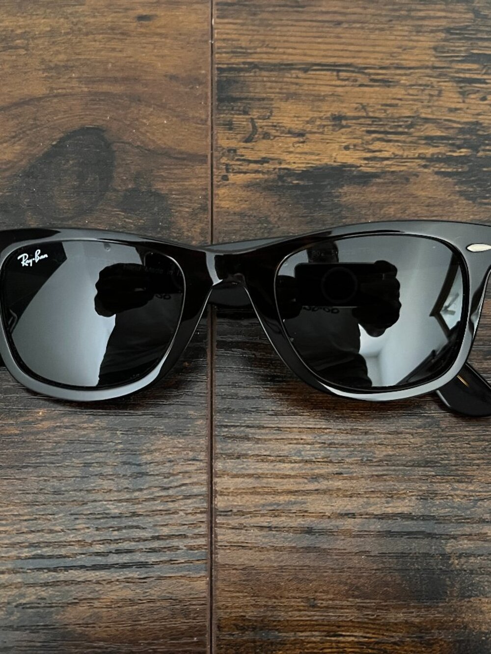 Ray-Ban Original Wayfarer Classic Tortoise G-15 Green 50mm RB2140 NIB